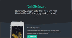 Desktop Screenshot of codemplosion.co.uk